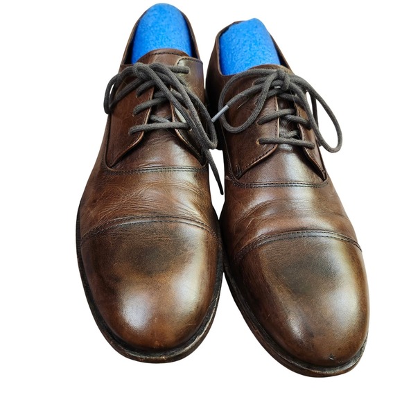 frye dress shoes Connor Oxfords in Dark Walnut the Connor Frye Paul Oxfords, Mushroom -